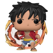 Фигурка Funko POP Animation: One Piece - Red Hawk Luffy w/(GW)Chase (Exc) (1273) (62701)