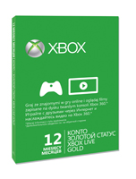 Xbox Live Gold 12 Месяцев + Eurosport (Rus)