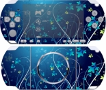 Наклейка PSP 3000 Ночные цветы (PSP)