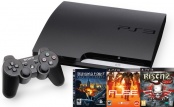 PlayStation 3 320 GB “Game replay” + 3 игры: Risen 2. Dark Waters + Fuse + Turning Point