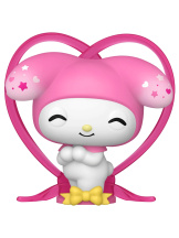 Фигурка Funko POP My Melody 50th Anniversary & Kuromi 20th Anniversary: My Melody (With Ribbon) Exclusive (109) (87213) (9,5 см)