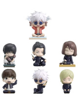 Фигурка-аниме Zsiga / MJ STUDIO: Jujutsu Kaisen – Cute Sitting 1 шт. в сюрприз-боксе (ZSMA-M101) (7 см)