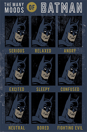 

Постер Maxi Pyramid – DC Originals (The Many Moods Of Batman) (61 x 91 см)