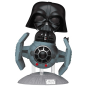 Фигурка Funko POP Rides: Star Wars – Darth Vader with Tie Advanced X1 Starfighter Bobble-Head (742) (80769) (9,5 см)