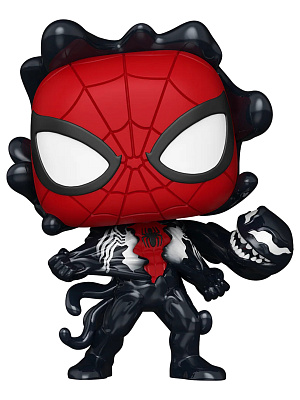 

Фигурка Funko POP Marvel: Spider-Man – Symbiote Bonding Exclusive Bobble-Head (1525) (87250) (9,5 см)