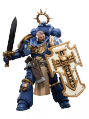 Фигурка Warhammer 40K Ultramarines - Bladeguard Veteran 02 (масштаб 1:18)