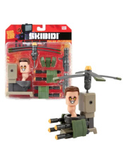 Фигурка Bonkers Toys Skibidi Toilet – G-Toilet Modifiers Deluxe [с оружием и аксессуарами]