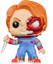 Фигурка Funko POP Horror – Chucky Half (BD) (Exc)