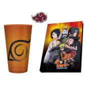 Набор подарочный Naruto Shippunden: бокал (400 мл.) + значок + записная книжка (ABYPCK210)