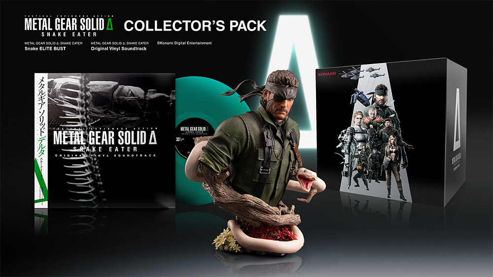L GEAR SOLID Δ: SNAKE EATER Premium Купить Metal Gear Solid Delta: Snake Eater. Collector's Pack (PS5