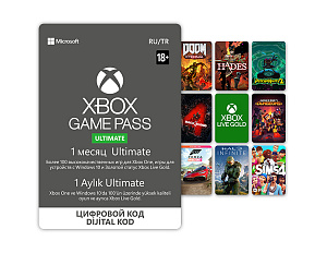 

Xbox Game Pass Ultimate. Абонемент на 1 месяц (Цифровая версия)