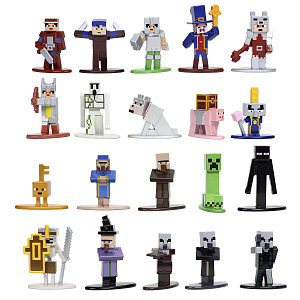 

Набор фигурок Jada Toys: Nano Metalfigs Minecraft (wave 4) (4,2 см)