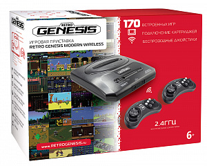 

Игровая приставка Sega Retro Genesis Modern Wireless + 170 игр