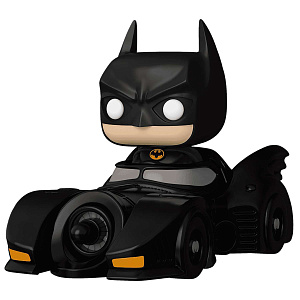

Фигурка Funko POP Rides: DC Comics – Batman 85th Batman in Batmobile (522) (80689) (9,5 см)