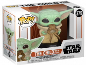 Фигурка Funko POP Star Wars – Mandalorian: The Child (Малыш Йода) w/Frog (49932)