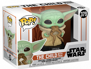 

Фигурка Funko POP Star Wars – Mandalorian: The Child (Малыш Йода) w/Frog (49932)