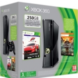 Xbox 360 Slim 250Gb + Forza 4 + код Ведьмак 2: Убийцы Королей + 1 Mесяц Live