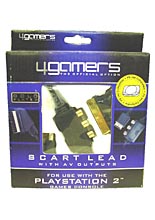 Gold Plated Scart Lead (4 Games)