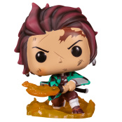 Фигурка Funko POP Demon Slayer – Tanjiro Kamado Hinokami Kagura Dance w/GWChase (Exc) (52265)