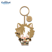 Металлический брелок Chibi: Character Metal Keychain - Gorou (6974696617856)