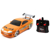Модель машинки Р/У Fast & Furious: 1995 Toyota Supra Orange 1:16 (97582)