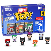 Фигурка Funko Bitty POP DC Comics S3 - Harley Quinn / Poison Ivy / Joker / Mystery (1 of 4) (4PK) (71313)