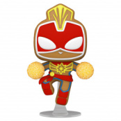 Фигурка Funko POP Marvel Holiday: Gingerbread – Captain Marvel (50661)