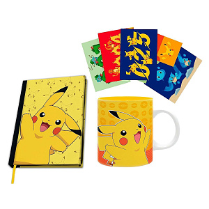 

Набор подарочный ABYstyle Pokemon: Pikachu – Блокнот (А5) + Кружка (320 мл) + Открытки (ABYPCK286)