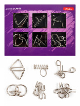 Набор 6 металлических головоломок «Альфа» Delfbrick (DLM-55/A)