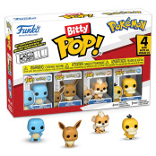 Набор фигурок Funko Bitty POP: Pokemon – Squirtle + Eevee + Growlithe + Psyduck (4 шт) (81135) (2 см)