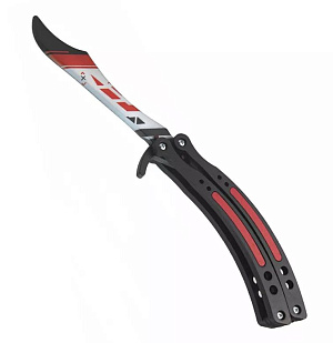 

Оружие игровое нож Бабочка 2 – Азимов (деревянный)