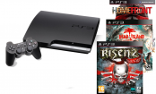 PlayStation 3 320 GB + 3 игры: Risen 2. Dark Waters + Homefront + Dead Island