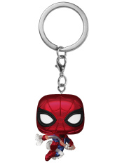 Брелок Funko Pocket POP Marvel: Spider-Man – Brand New Day Spider-Man (Metallic) (93990)