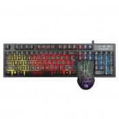 Игровой набор (клавиатура и мышь) Marvo KM409 с подсветкой (PC)