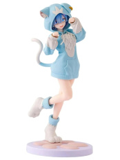 Фигурка SEGA: Re:Zero -Starting Life in Another World- – Rem [XStellar – Mofumofu Pack] (21 см)