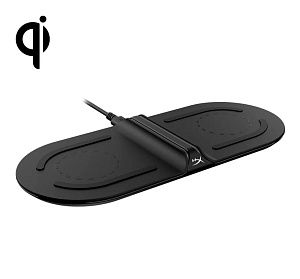 

Зарядная станция HyperX ChargePlay Base Qi беспроводная для двух устройств (9237)