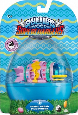 

Skylanders SuperChargers Машины - Spring Ahead DIVE BOMBER (стихия Water)