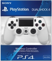 Геймпад Sony DualShock White v2  (CUH-ZCT2E) (Восстановленный)