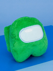 Мягкая игрушка Among Us (зеленая) (10 см.)