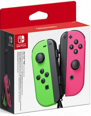 

Joy-Con зеленый розовый