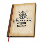 Записная книжка Harry Potter Notebook A5 – Hogwarts School x4 (ABYNOT024)