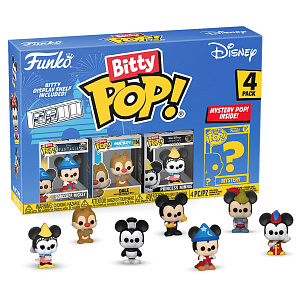

Фигурка Funko Bitty POP Disney S3 - Sorcerer Mickey / Dale / Princess Minnie / Mystery (1 of 4) (4PK) (71321)