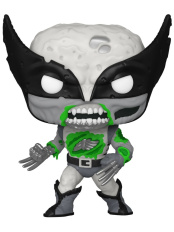 Фигурка Funko POP  Marvel: Zombies – Zombie Wolverine Bobble-Head (Black & White) (Galaxy Wave) Exclusive (662) (88261) (9,5 см)