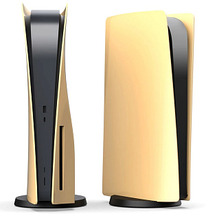 

Съемные боковые панели (корпус) для приставки PS5 с дисководом (Gold)