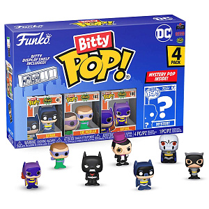 

Фигурка Funko Bitty POP DC Comics S4 - Batman / The Riddler / Batgirl / Mystery (1 of 4) (4PK) (71314)