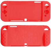 Силиконовый чехол Dobe для консоли Nintendo Switch OLED (красный) (TNS-1135)