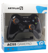 PC беспроводной геймпад Artplays AC55 Bluetooth/радио 2,4GHz PC,  Android, (AND-A003BT)