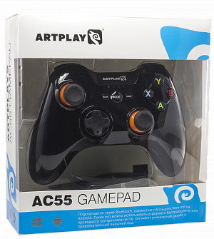 

PC беспроводной геймпад Artplays AC55 Bluetooth/радио 2,4GHz PC, Android, (AND-A003BT)