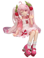 Фигурка-аниме FuRyu: Hatsune Miku – Sakura Miku [Noodle Stopper] (14 см)
