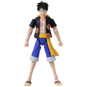 Фигурка Monkey D. Luffy из One Piece – Дресс Роза, Bandai Anime Heroes (17 см)